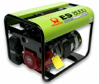 Str�mgenerator med stor tank p� 11 L. Op til 6,4 kW ydelse