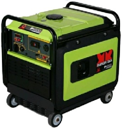 4,3 kW str�mgenerator med inverterteknologi. �konomisk benzinforbrug