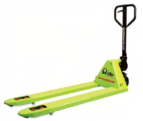 Lang pallevogn. Pallel�fter med lange gafler 1500 mm